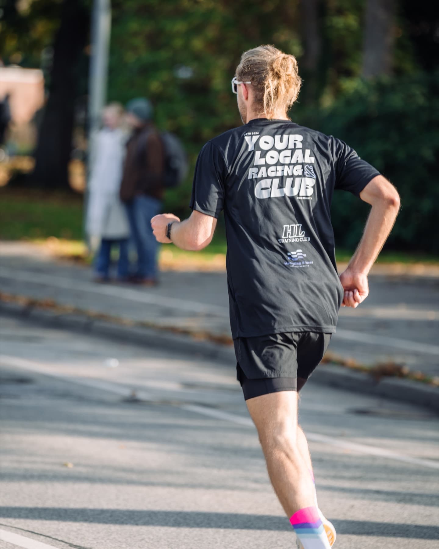 Innes Kistner beim Laufwettkampf